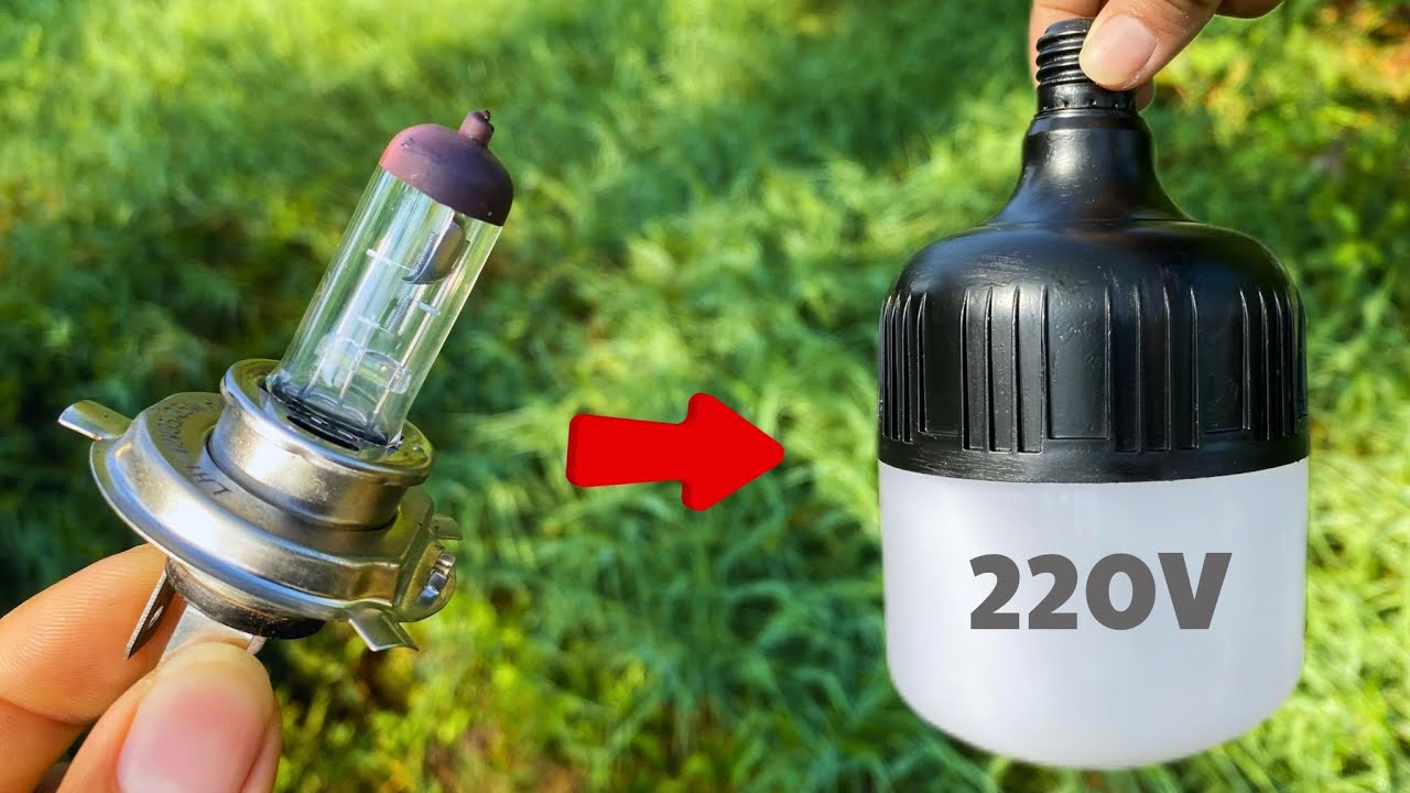 Do this way! You will never throw away a broken LED light bulbs again