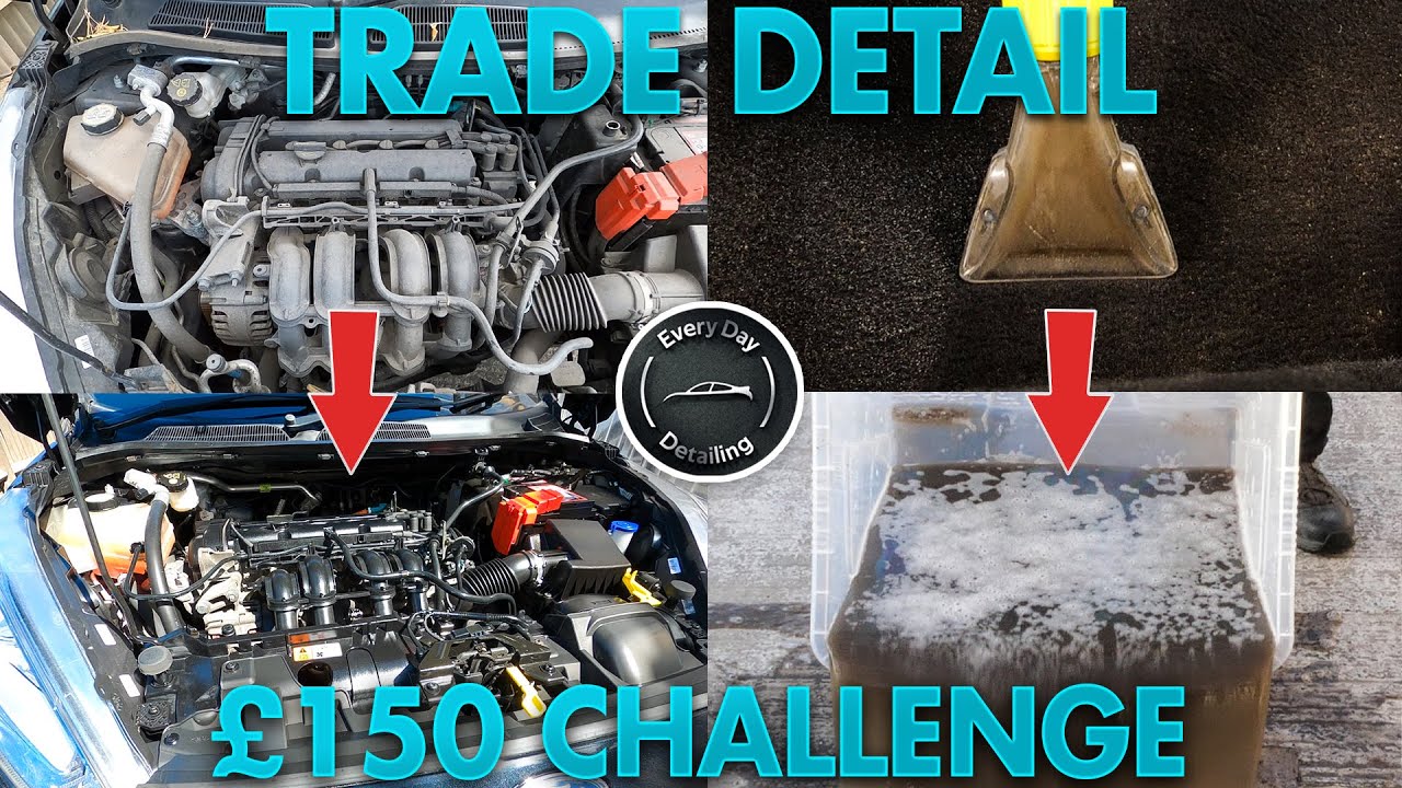 Deep Cleaning a Filthy Ford Fiesta: ASMR Barn Find Transformation