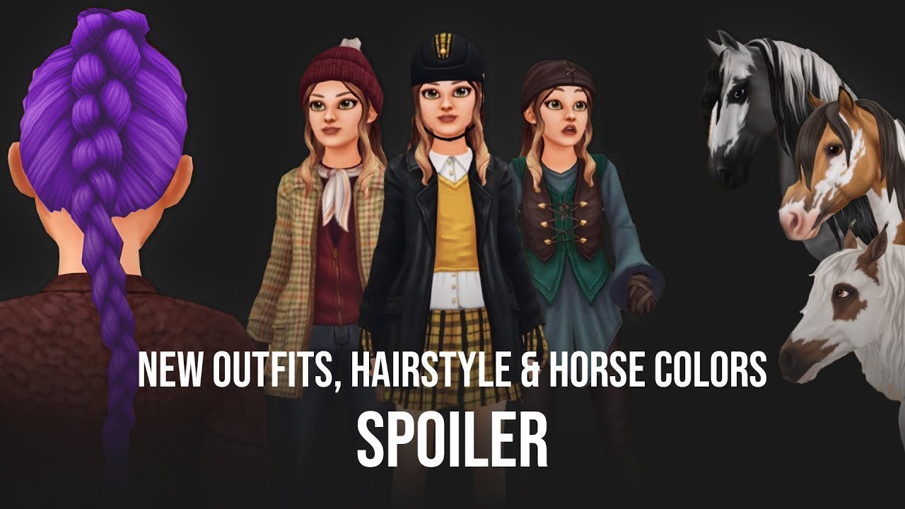 SPOILER - New Outfits, Hairstyle & Horse Colors | SSO Secrets