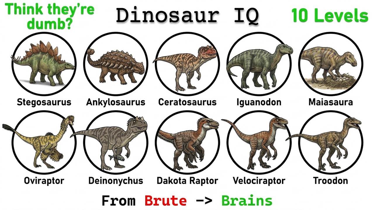 10 Dinosaurs That Were Actually Smart