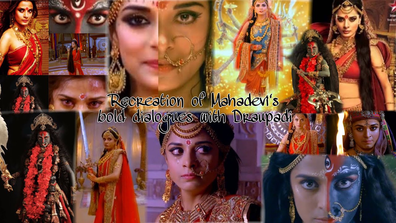Recreating Mahadevi&rsquo;s bold dialogues with Draupadi || Mythology Kingdom