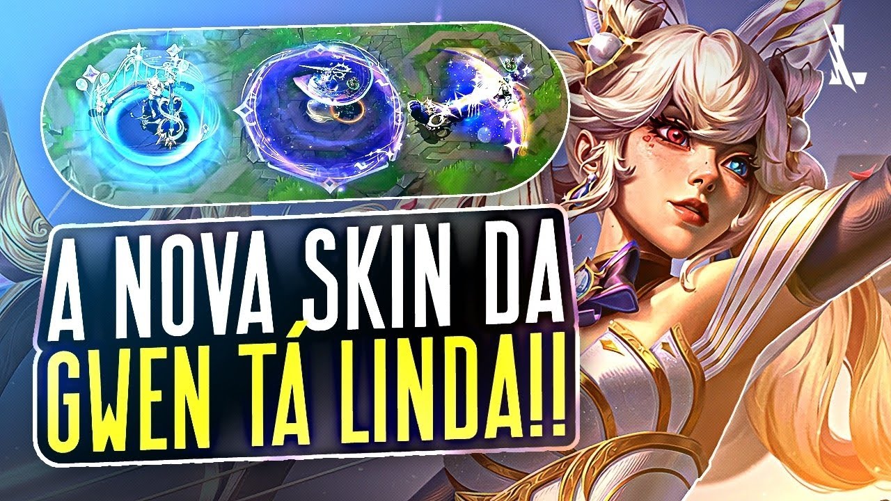 GWEN LOVE CONFESSION | A NOVA SKIN DA GWEN ESTÁ INCRÍVEL!! | LoL Wild Rift