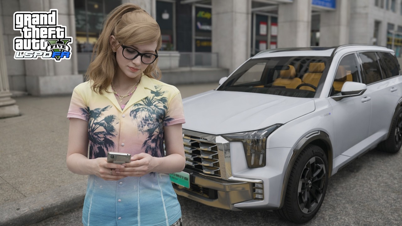 GTA 5 Uber Job | Freelance Driver Using Chinese Electric SUV (GAC ES9)
