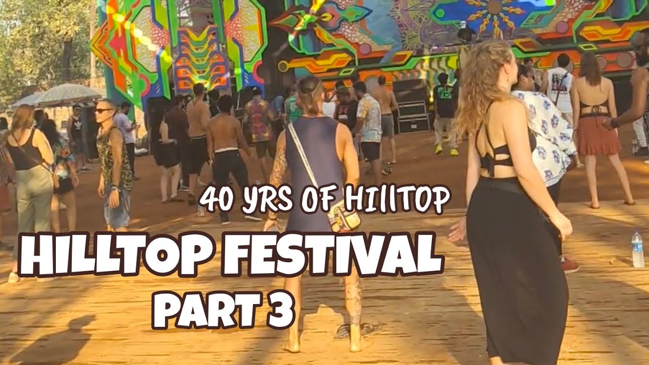 Hilltop Festival 2024 Part 3. Best Psy trance festival in India #rave #musicfestival #psytrance