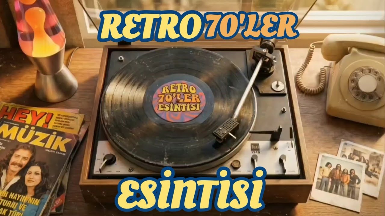 Retro 70’ler Esintisi | 70’ler Nostaljisi Pop & Lo-Fi Albüm (10 Şarkı) 