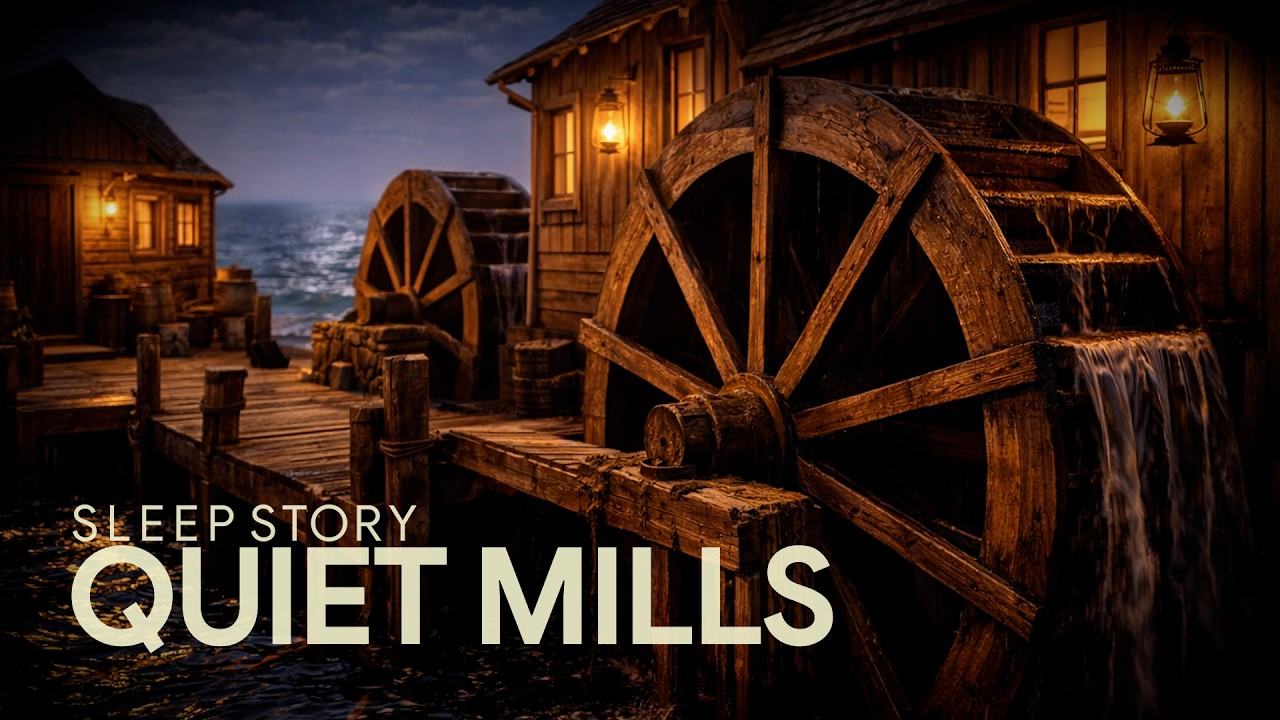 The Village of Quiet Mills | Gentle Dockside Sleep Story