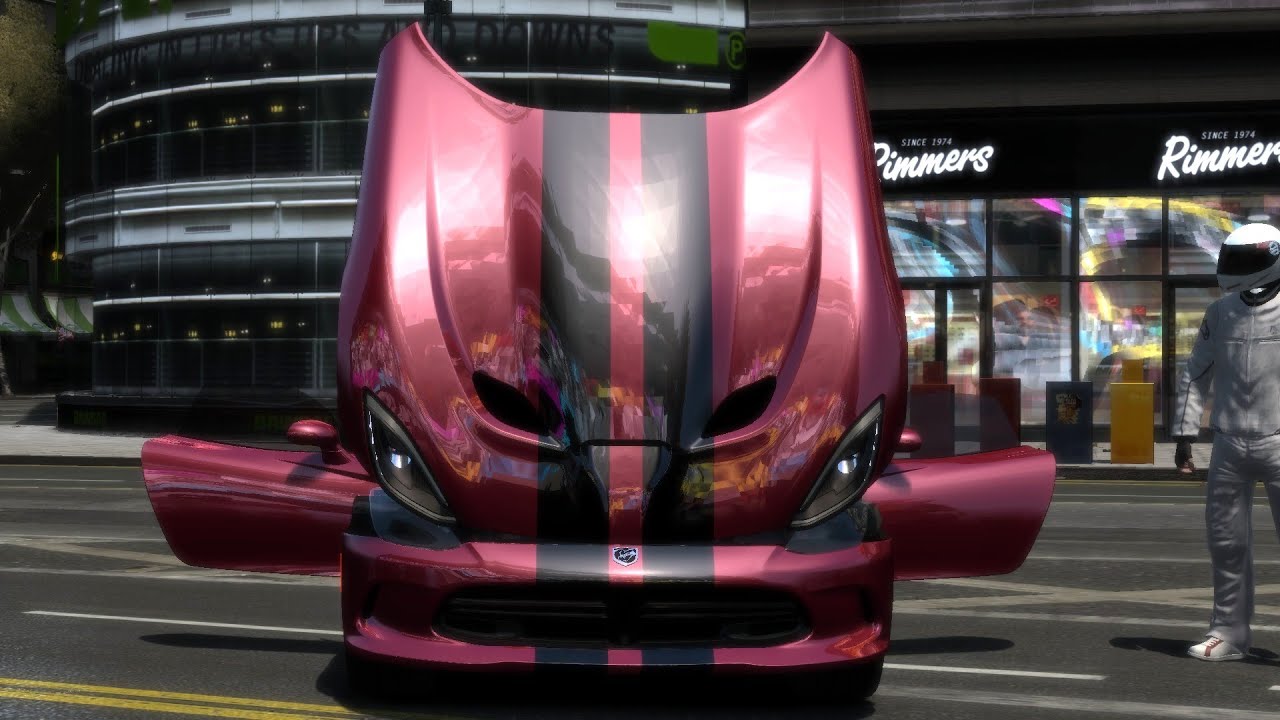 GTA IV - 2013 Dodge Viper SRT GTS Crash Testing - ThunderLY