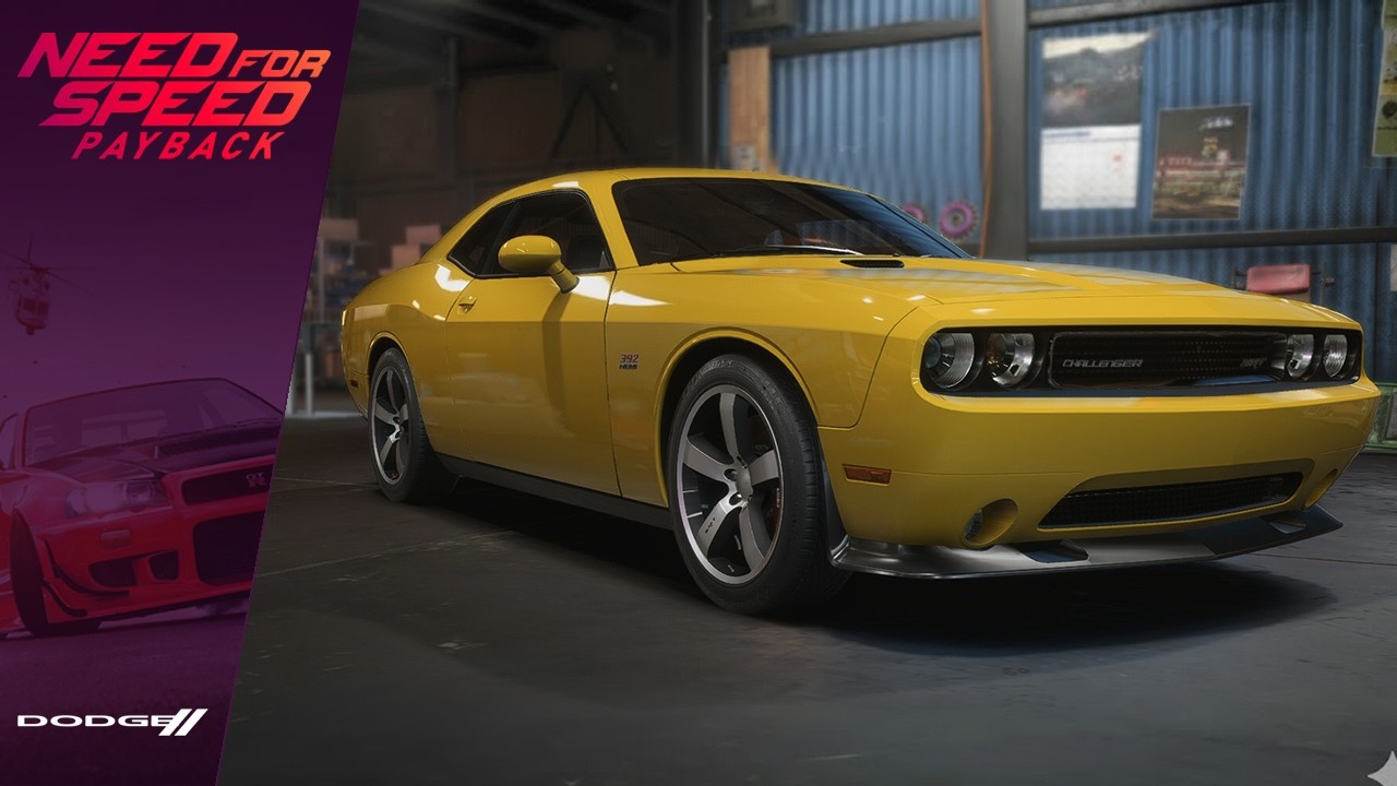 NFS Payback - Dodge Challenger SRT8 - Silver Six