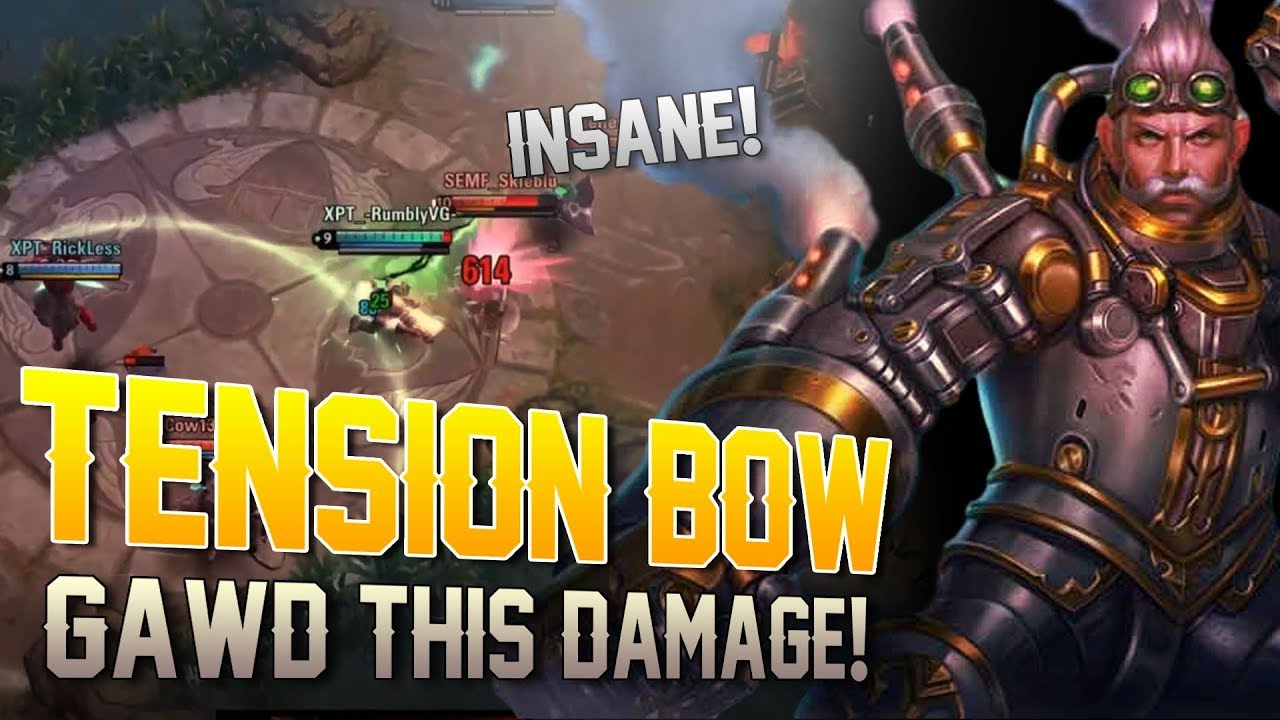 TENSION BOW TONY DOING WORK!! Vainglory [5v5] Ranked - Tony |WP| Top Lane Gameplay