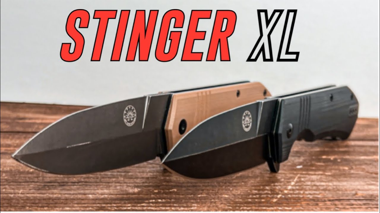 One Tuff Knife! Off Grid Knives Stinger xl Full Review