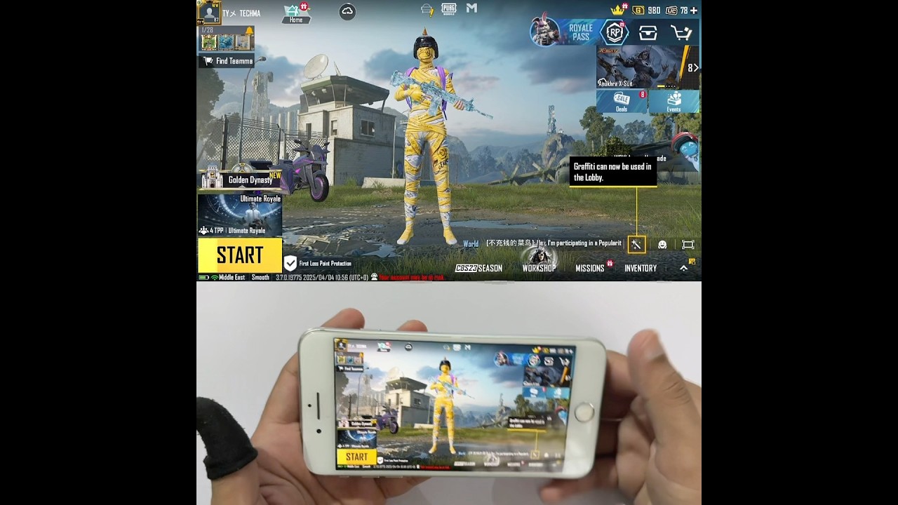 IPHONE 8 PLUS 2025 PUBG TEST STILL GOOD?🤯
