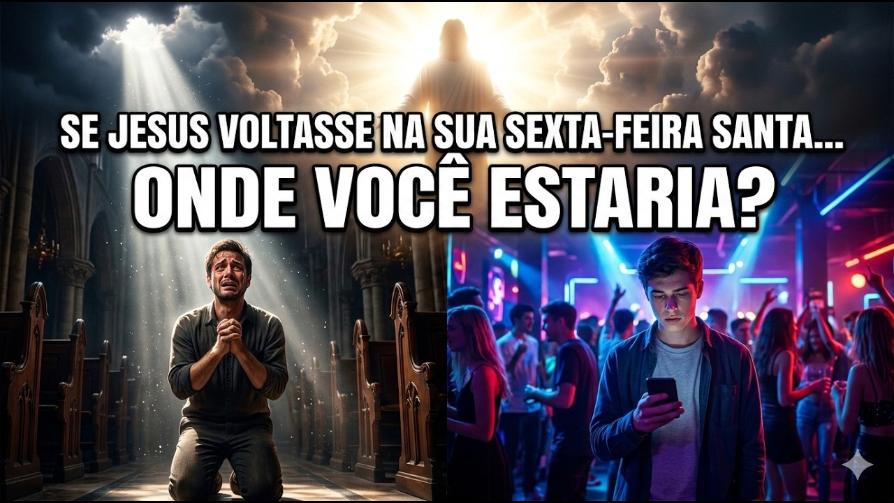 SE JESUS VOLTASSE NA SUA SEXTA-FEIRA SANTA, ONDE VOCÊ ESTARIA?