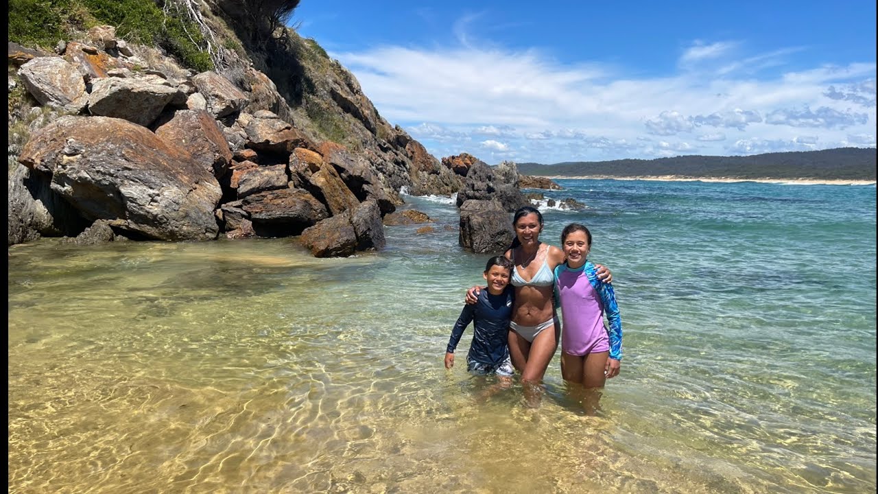 Bournda NP - Stunning Wallagoot Beach/Lake@thehatzfamilytravelsaustralia