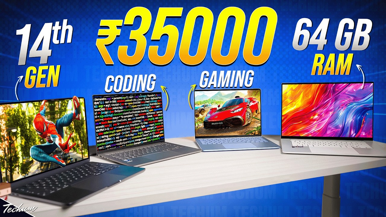 [ 14th Gen 🤯 ] Best Laptop Under 35000💥Top 5 Best Laptops Under 35000 in 2026💥Students