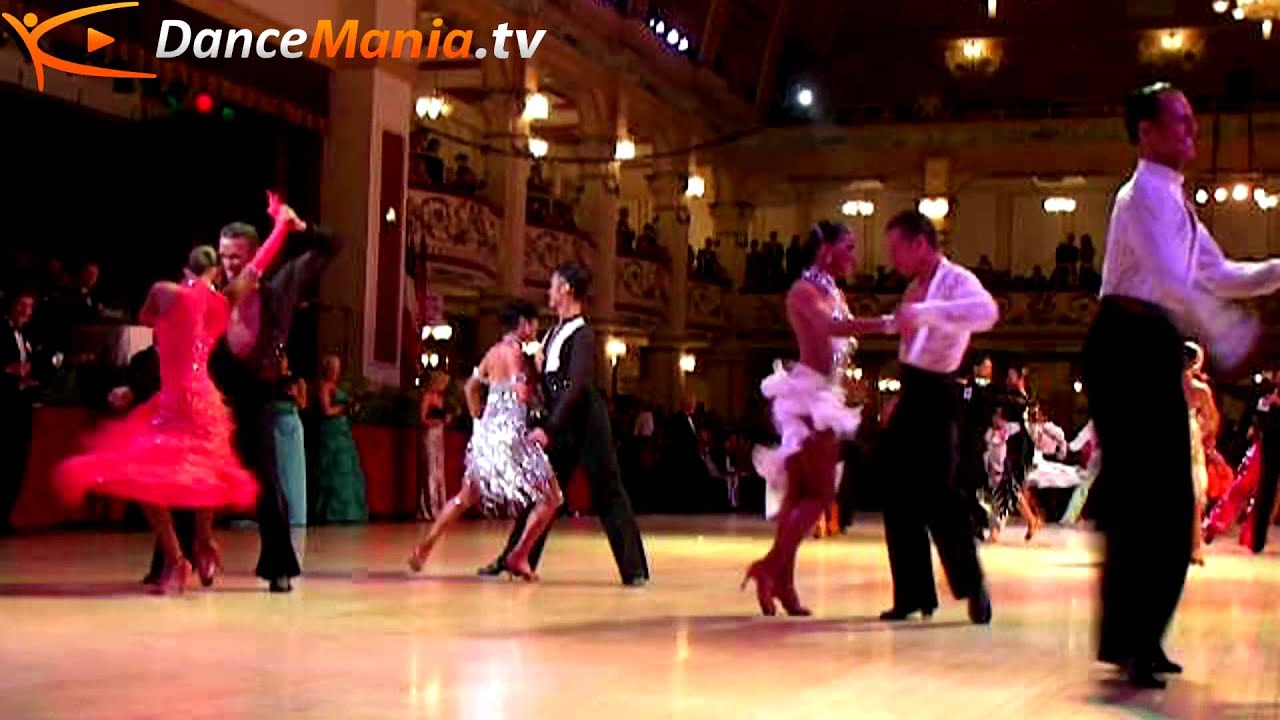 Anton Karpov & Khrystyna Moshenska (RUS) - Chacha (Blackpool 2009 Amateur Latin)