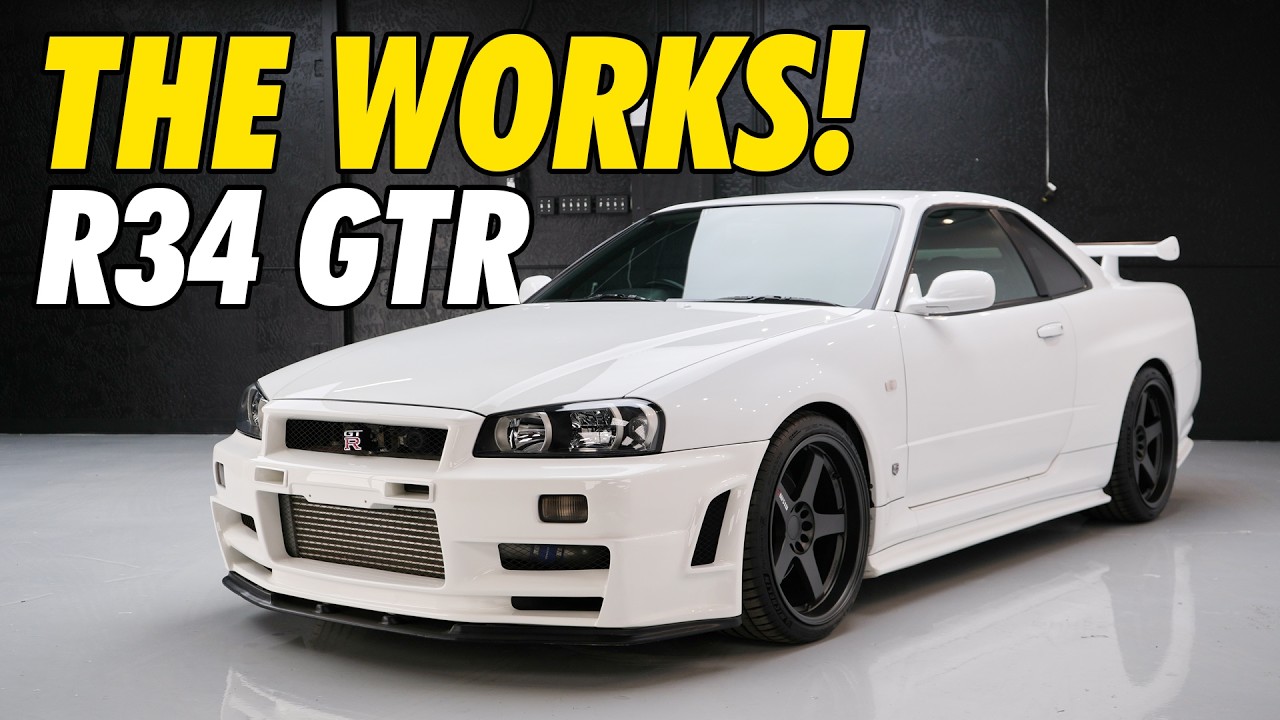 4 Weeks Detailing an R34 GT-R V-Spec to Perfection&hellip; The Works! 