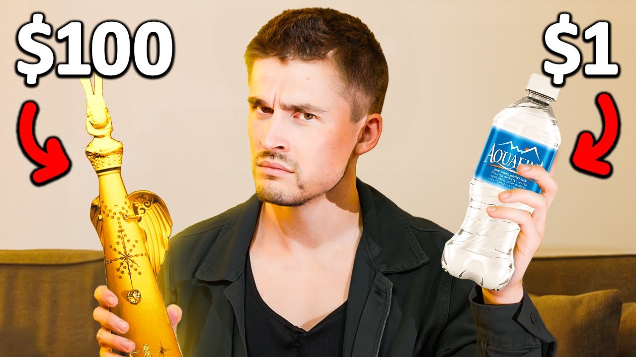 Can You Taste the Difference Between Cheap and Expensive Water?
