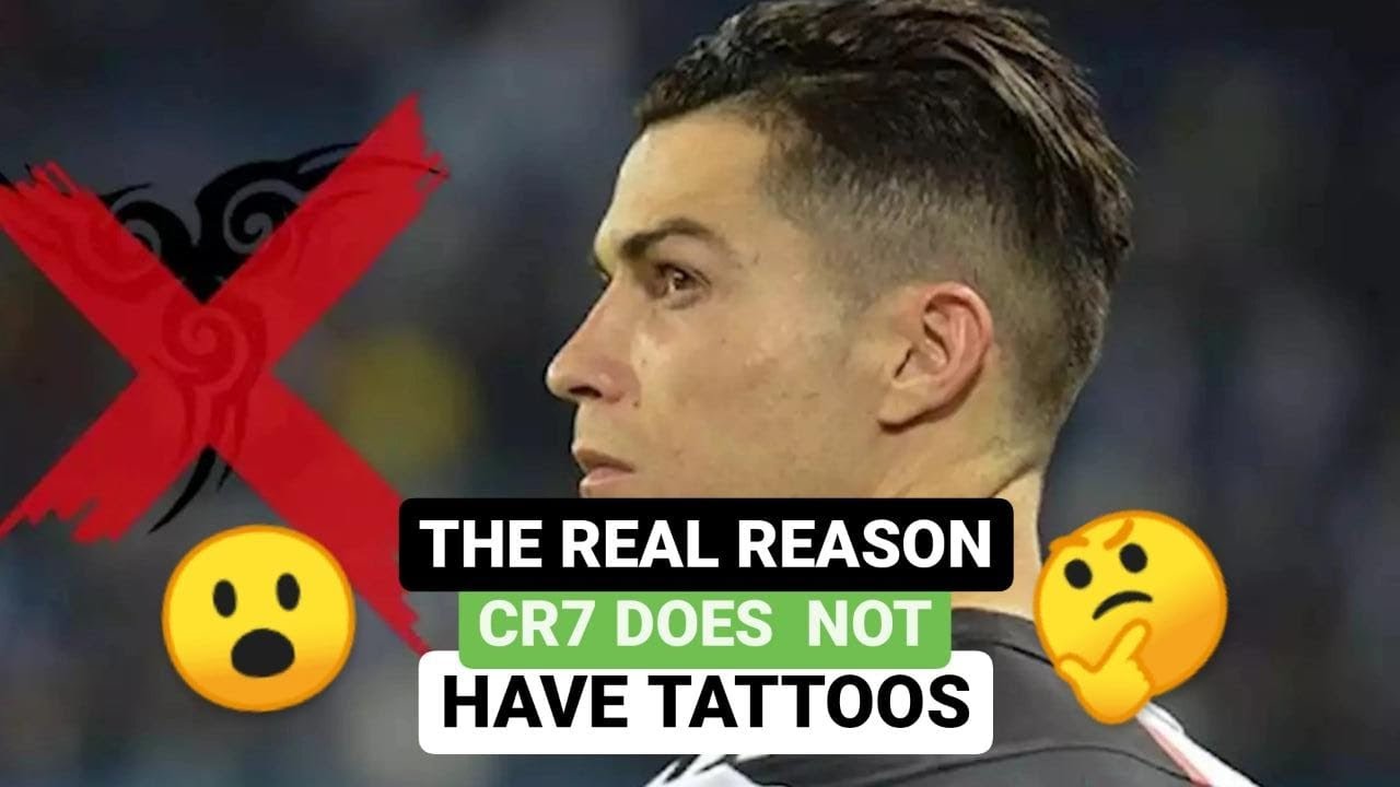 🚨 The real reason Cristiano Ronaldo 😱 does not have tattoos 😳🤔