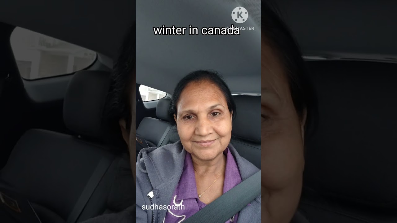 કેનેડાનો અદભૂત સ્નો ફોલ મે પહેલીવાર જોયો / Winter ☃️ in Canada/sudhasorath 