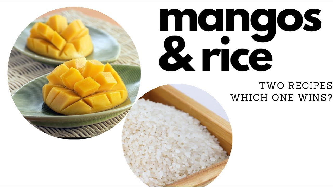 Mango Sticky Rice vs. Mango Pudding | Cook with us and see which is our favorite! 🥭 🍚 🏆