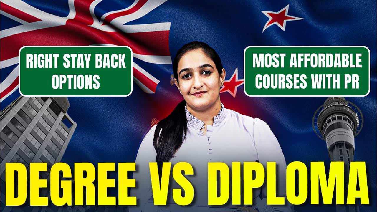 Diploma vs Degree in New Zealand | Stay Back Options, PR Pathway & Best Courses 2025 and 2026