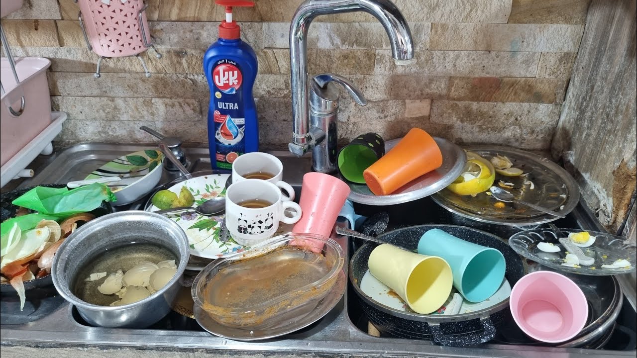 Dishwashing – The Calm After the Mess | ASMR Satisfying