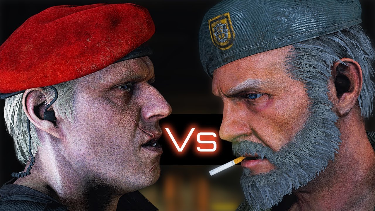 RE4R Mods | Left 4 Dead Bill Vs Jack Krauser