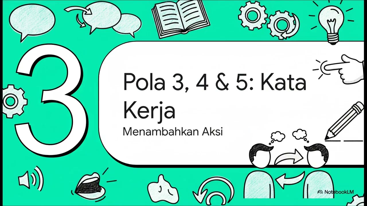 Pola yang akan membantu lancar berbicara bahasa inggris