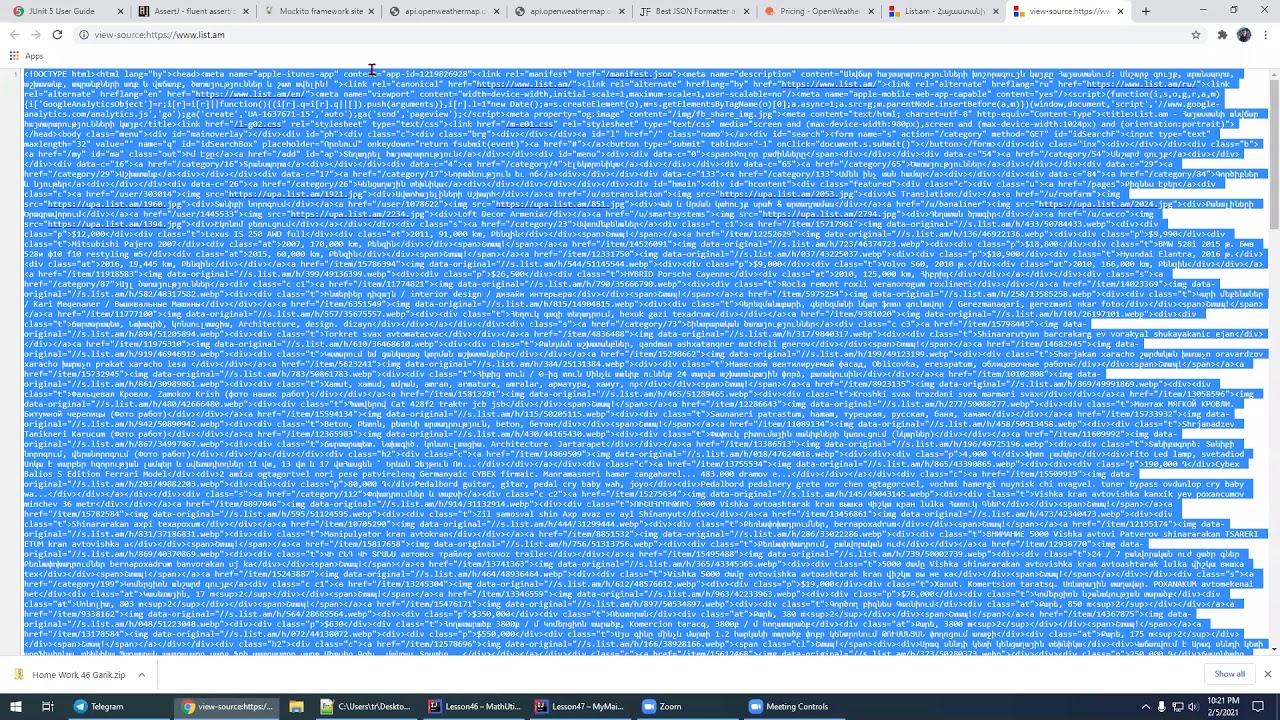 47_2 (HttpClient Fluent API, Gson, Openweathermap api, Mocking with Interface)