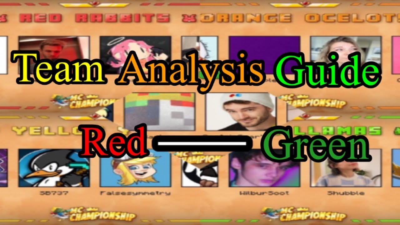 MCC 20 Team Analysis Guide: Red-Green