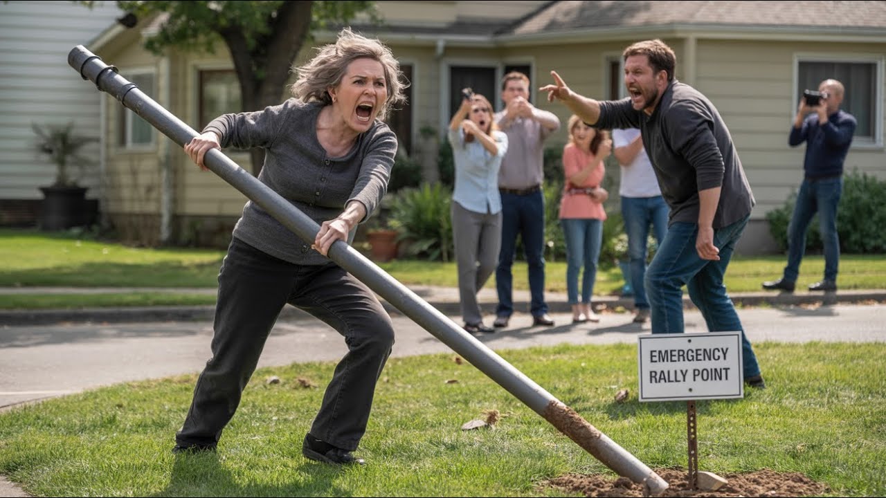 HOA Karen Removed My Flag Pole, She Didn't Know It's the Emergency Rally Point