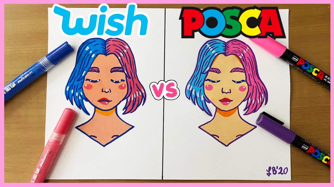 BATALLA DE MARCADORES ACRÍLICOS | POSCA VS Guangna | Barato vs Caro ¿Quién ganará? | Laura Cosas