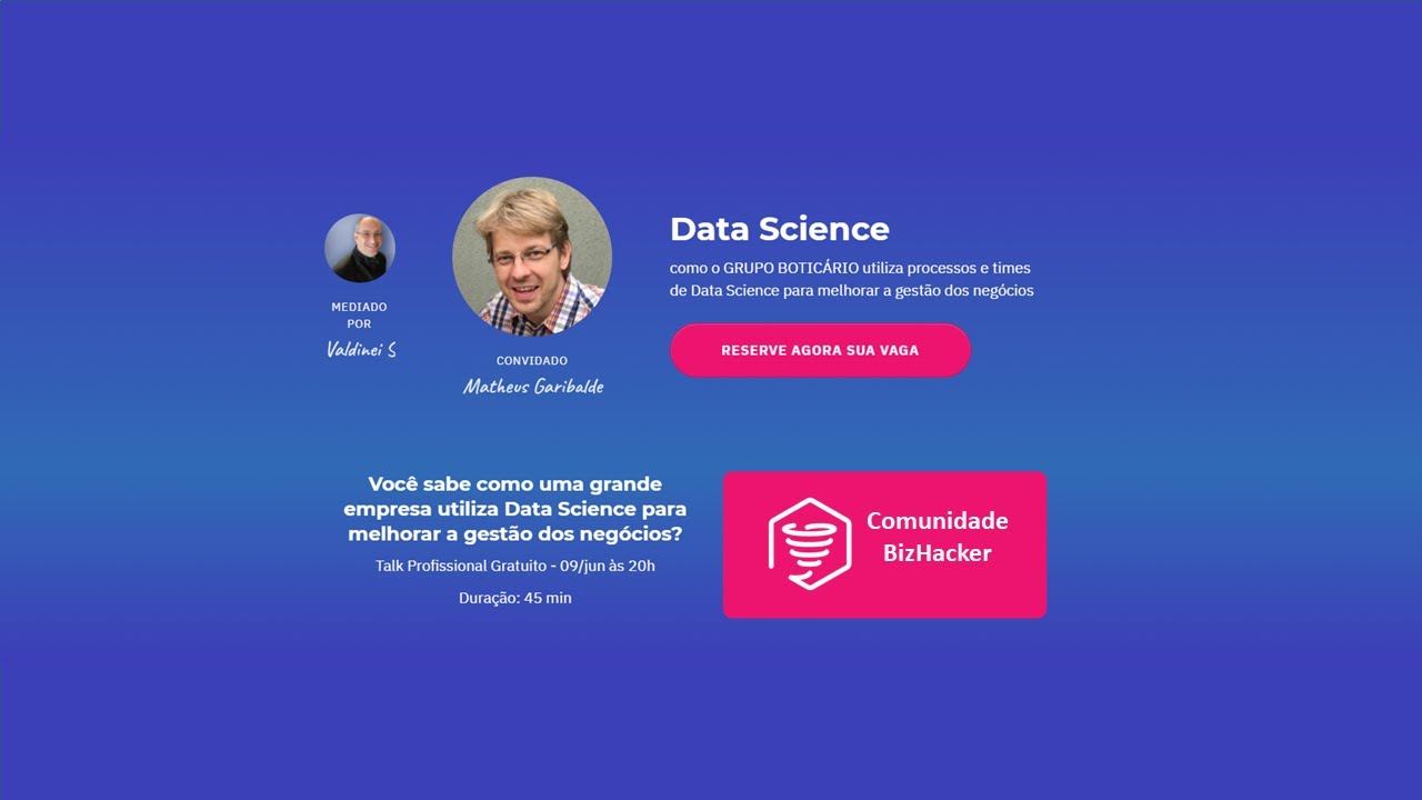 DATA SCIENCE: como o GRUPO BOTICÁRIO utiliza processos e times de Data Science.