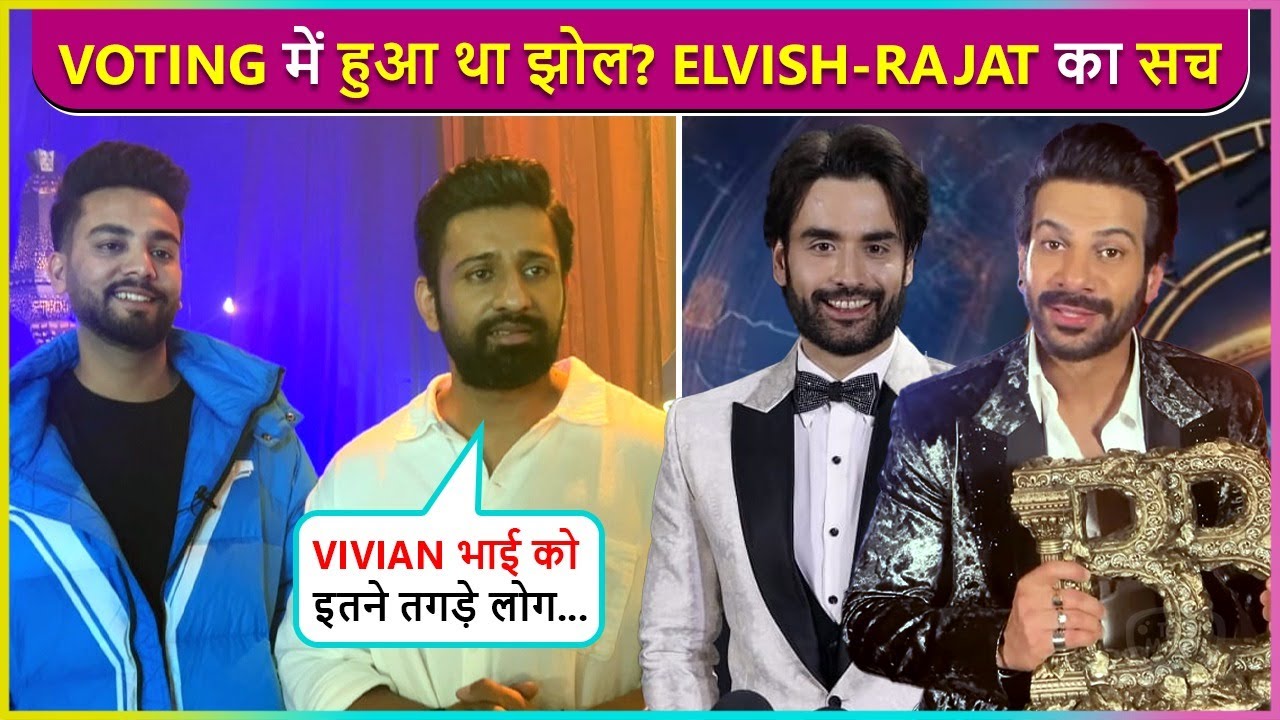 Rajat Dalal Meets Elvish Yadav, REACTS On 'Voting Jhol', Shocked On Vivian Losing To Karanveer Says