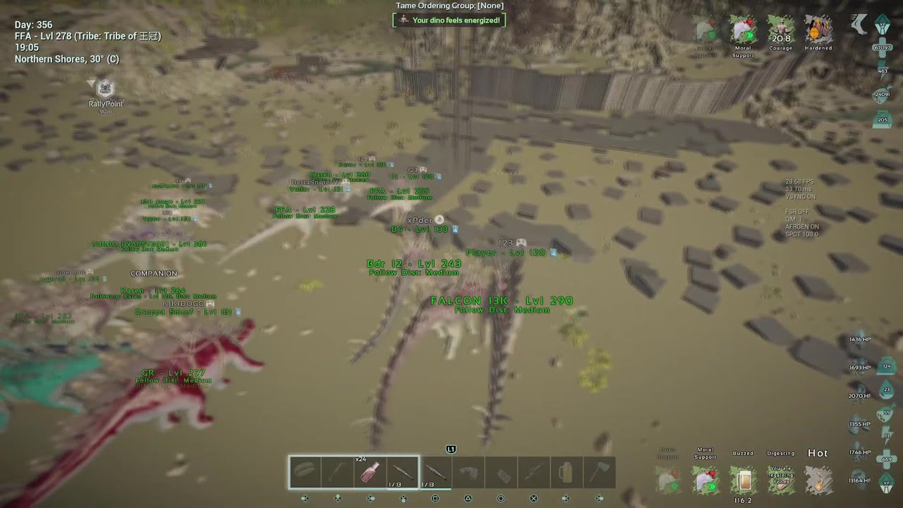 Ark Official Conquest Season 5 | MT6 | Wiping GT7/Barry Sing and HeatClan Part 2