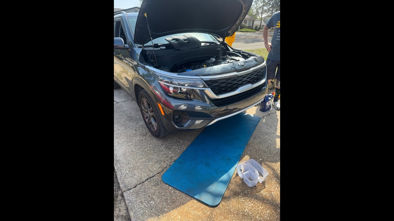 KIA SELTOS CEL camshaft postion sensor intake slow response & transmission service.