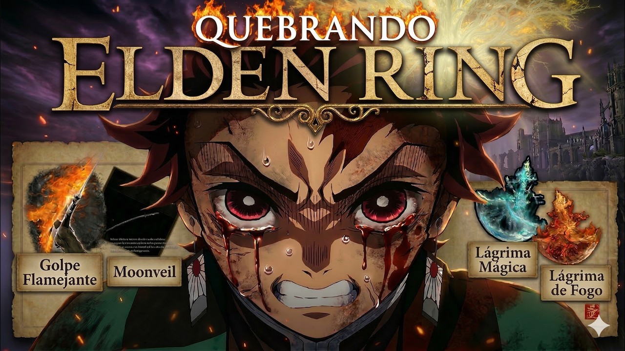 A Build do Tanjiro é a mais ROUBADA do ELDEN RING?
