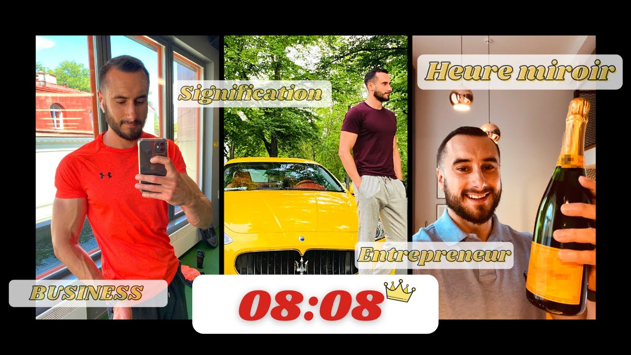 HEURE MIROIR 08h08: Signification Business, Message des Anges pour les Entrepreneurs - Grégory Vivas