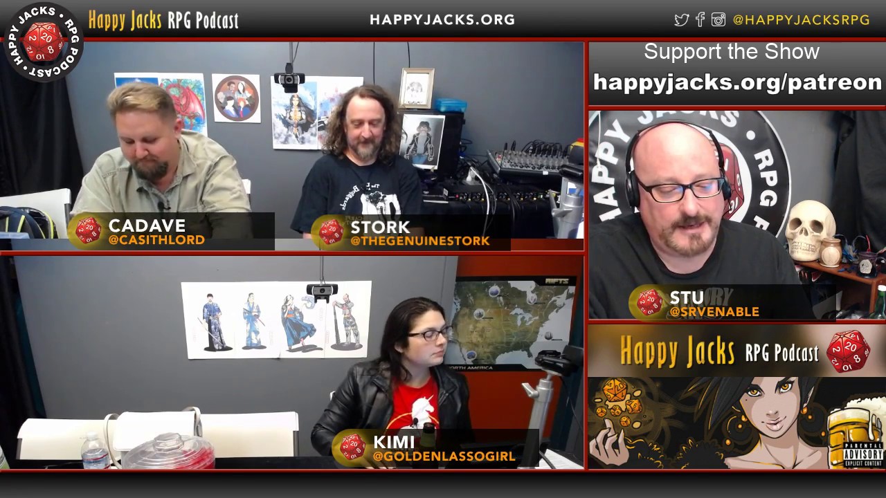 HJRPG Podcast 19-03: Killing Mooks... again, Dying Campaigns, Defining 
