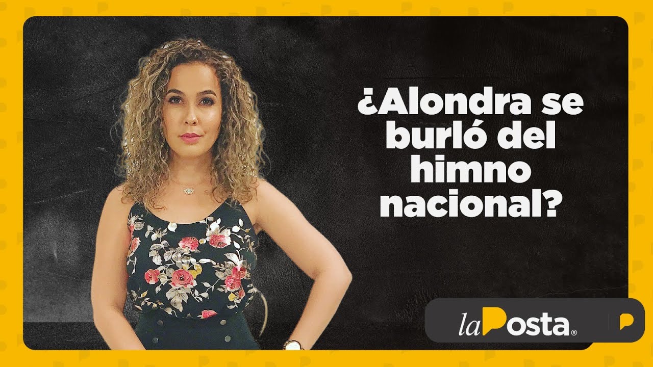 Alondra y el himno nacional | ¿La RC está con Abad?