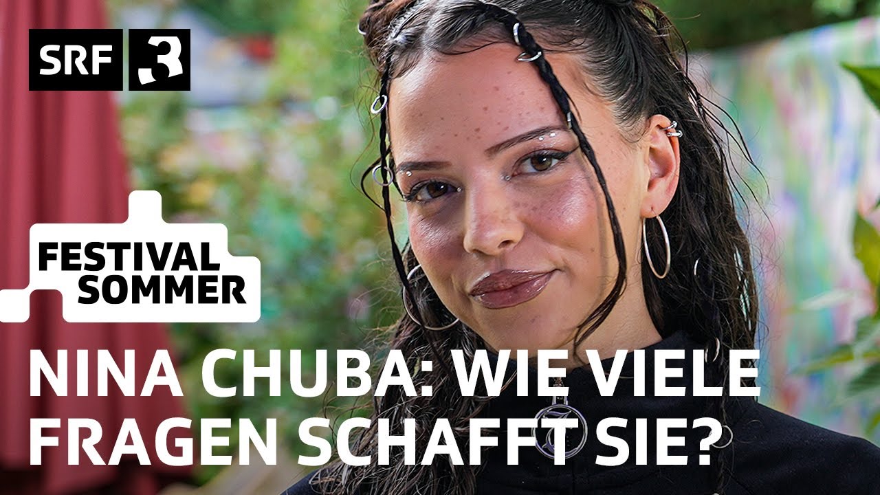 OASG: Nina Chuba wird von ihrer Crew «Mutter» genannt (Sprinterview) | Festivalsommer 2024 | SRF 3
