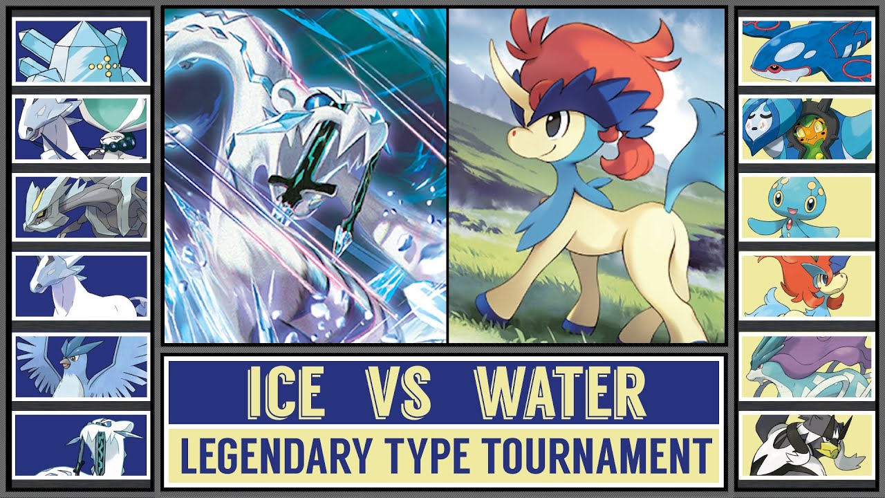 WATER vs ICE | Legendary Pokémon Type Tournament [Battle #2]