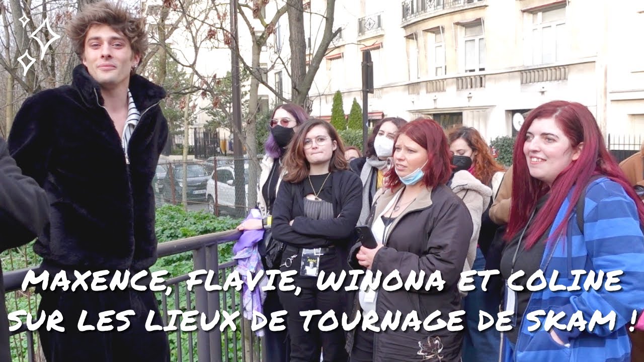 Maxence, Flavie, Coline et Winona retournent sur les lieux du tournage de SKAM France !