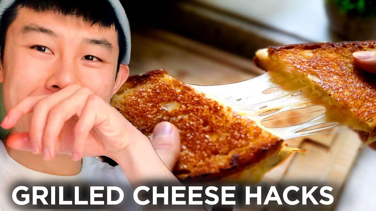 I Made Grilled Cheese Sandwiches Using 11 Hacks In A Row &bull; Tasty