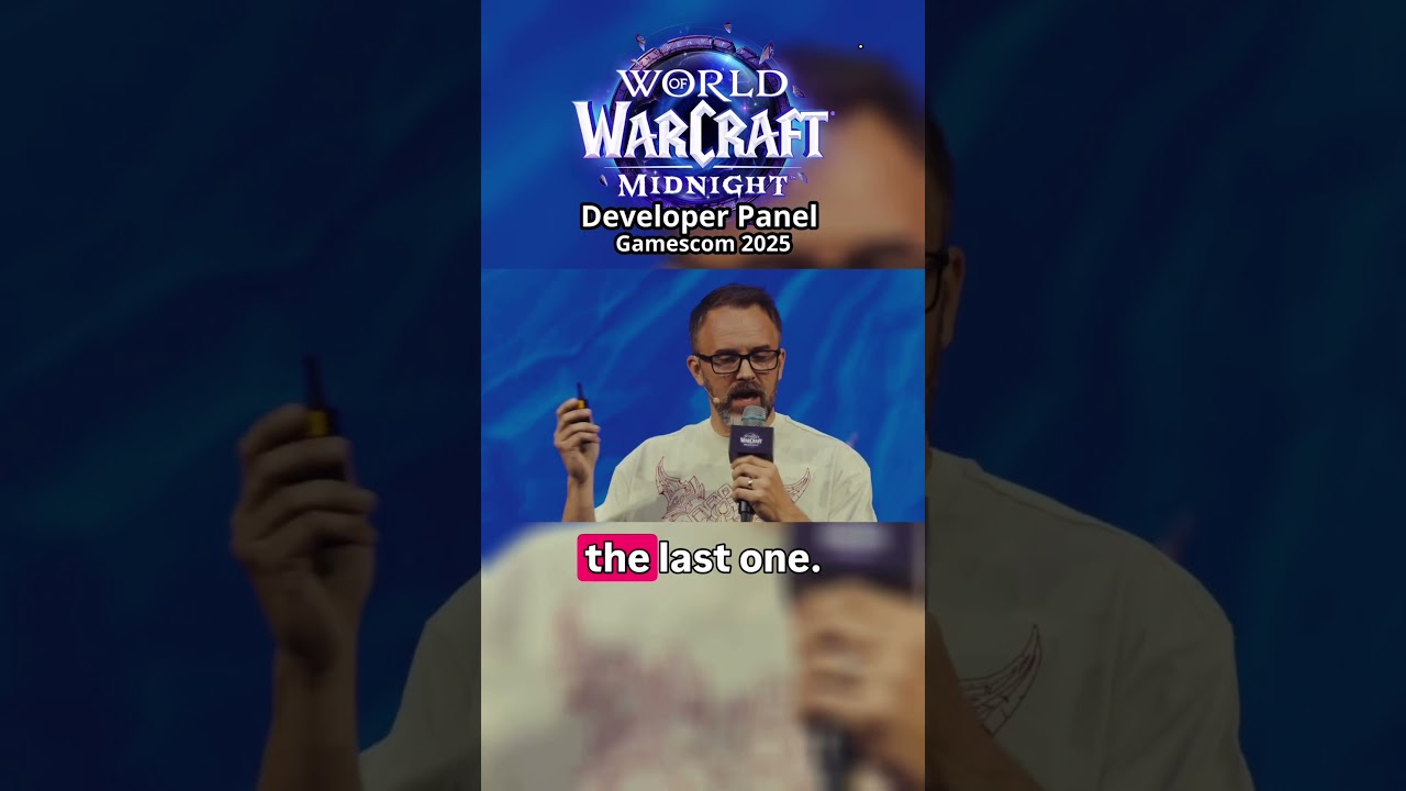 Apex Talents Announced for All Classes in WoW Midnight | Gamescom 2025 | #worldofwarcraft #shorts