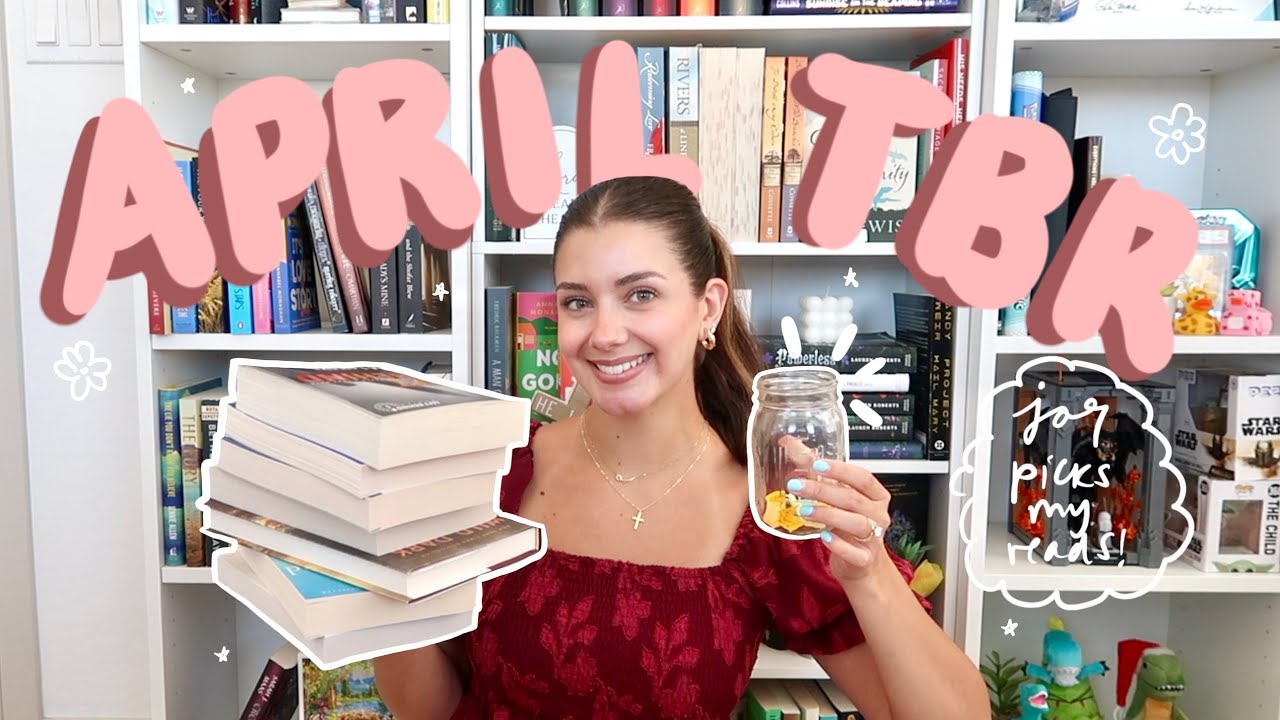 TBR jar prompts pick my reads for April! 🫙🌸 my April TBR