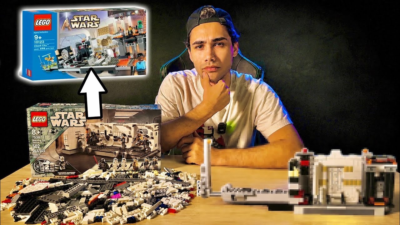 Building The Most Expensive LEGO Star Wars Set For $55??