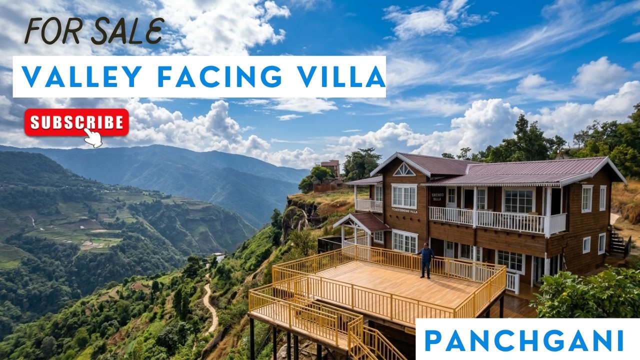 Valley View Cottage Villa in Panchgani-Mahabaleshwe |6000 sqft |High Rental Income Property 