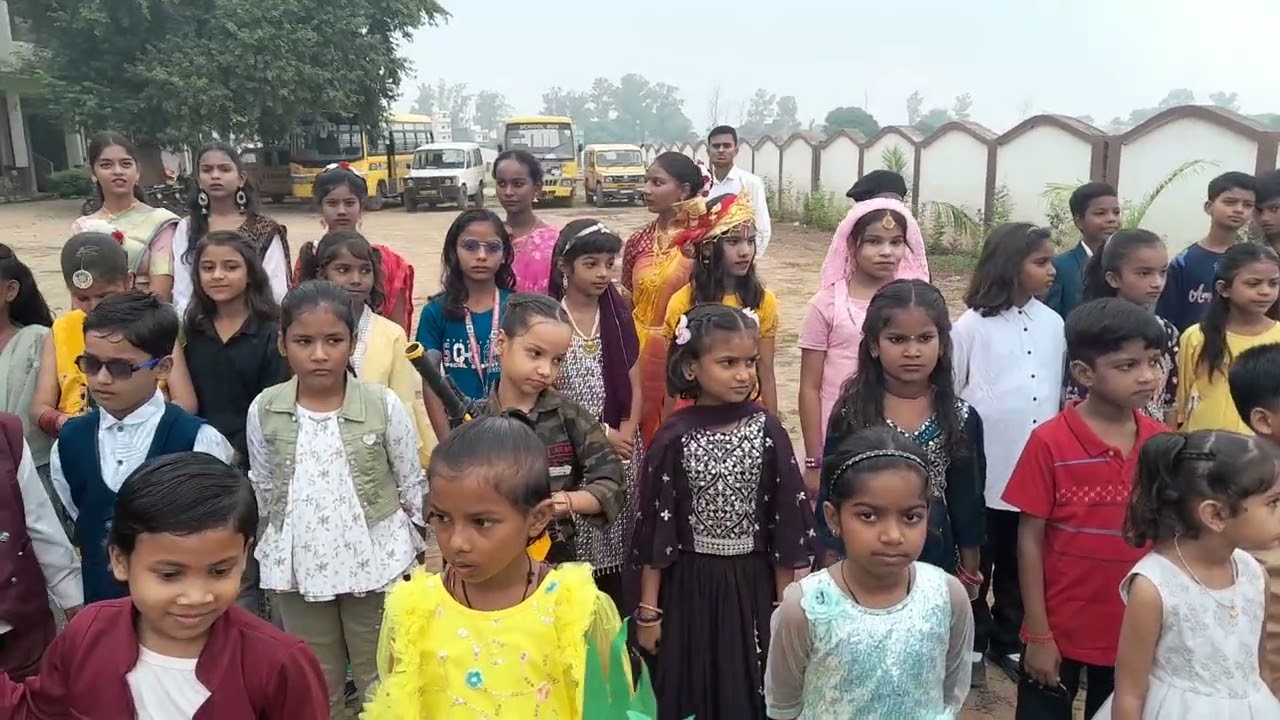 Fancy dress competition. Fashion show in school. S.d. sarvoday Academy 