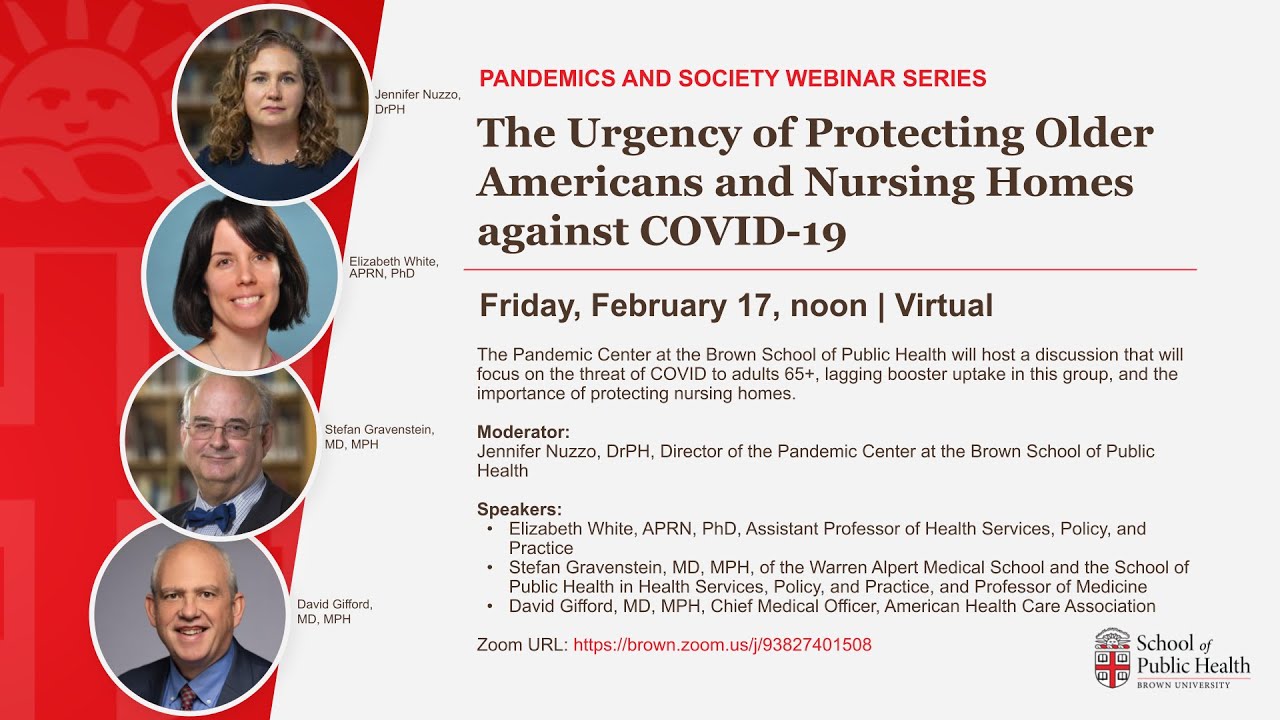The Urgency of Protecting Older Americans and Nursing Homes against COVID-19